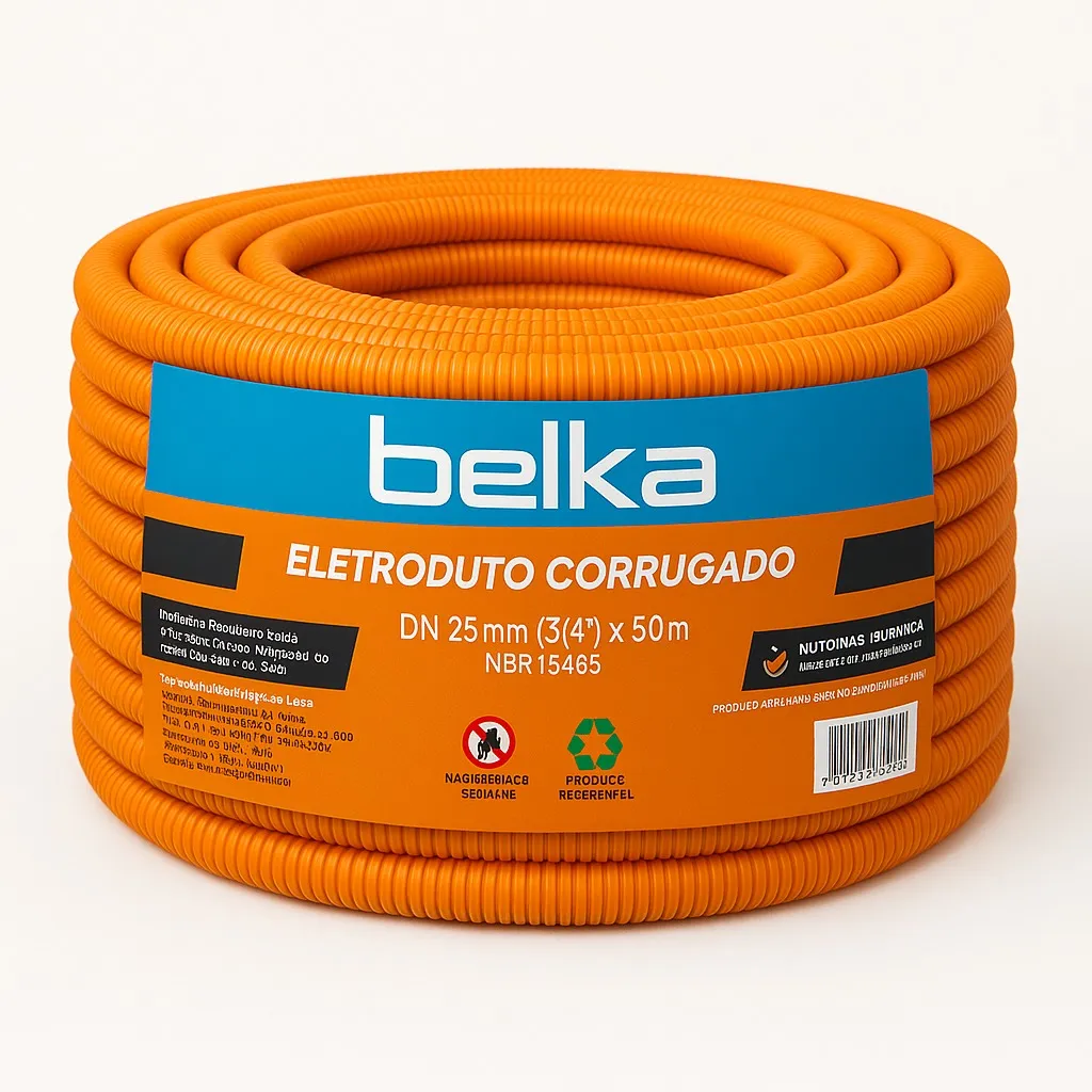 Eletroduto Flexível Laranja